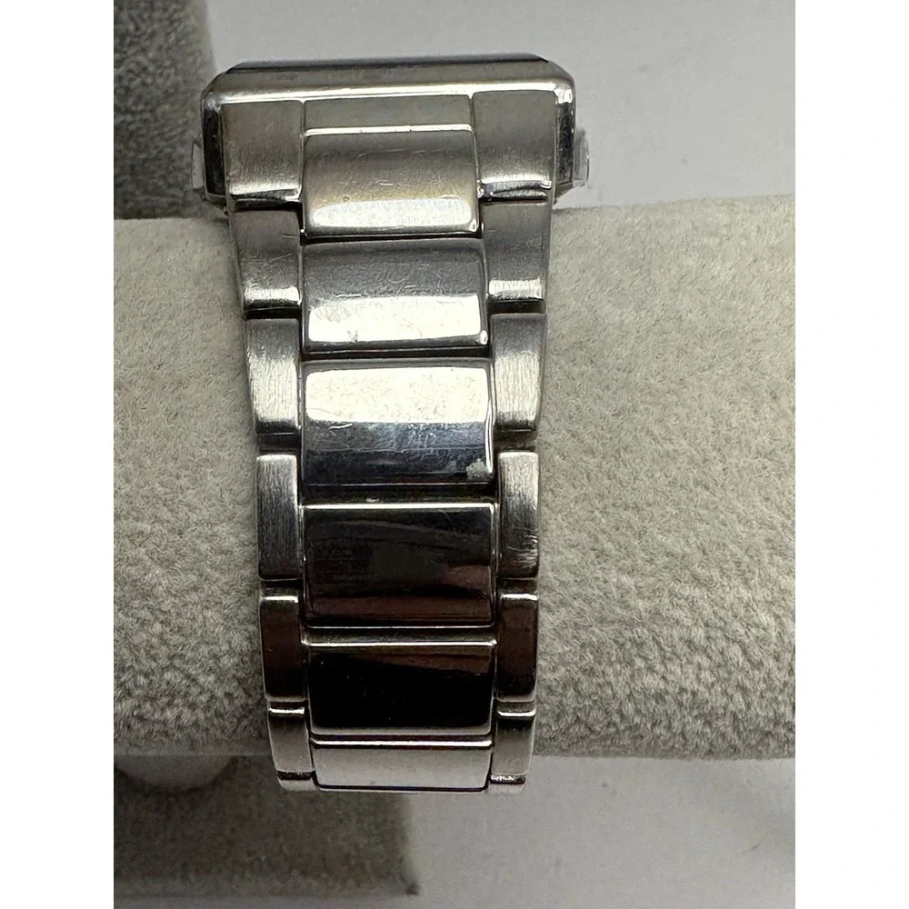 George‎ GEO22940W Mens Tank Watch New Battery 34MM 8